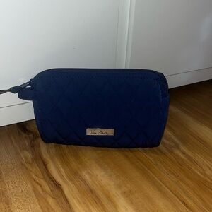 Vera Bradley Navy Small Cosmetic Bag